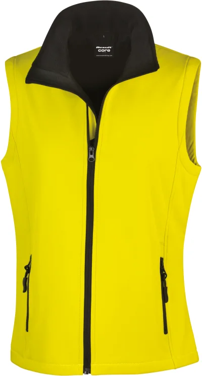 Bodywarmer Softshell Femme Printable