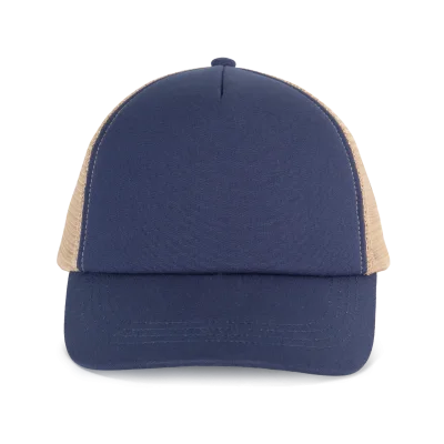 Casquette trucker 5 panneaux en coton canvas - K-up Gold Label