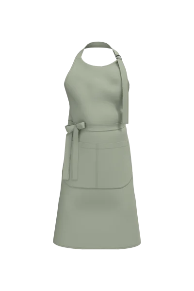 Tablier avec poche en coton Bio