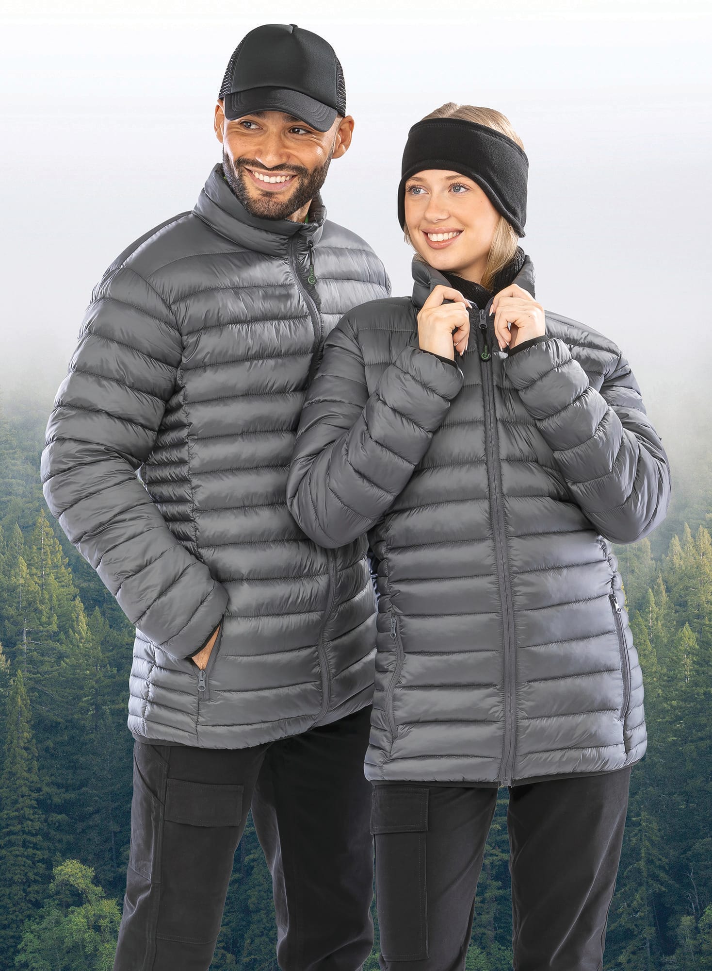 Veste matelassée recyclée sans capuche
