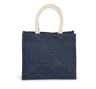 Sac style cabas en toile de jute - modèle moyen