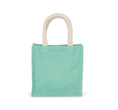 Sac style cabas en toile de jute - petit modèle