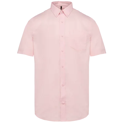 Chemise Oxford manches courtes