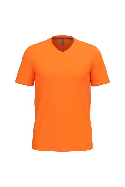 T-shirt col V manches courtes homme