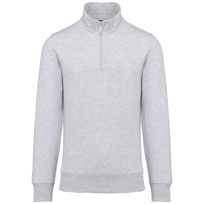 Sweat-shirt col zippé homme