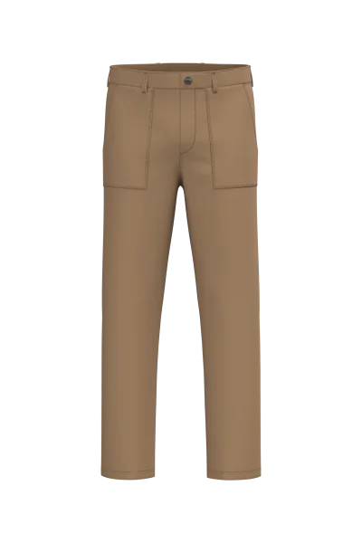 Pantalon utility écoresponsable délavé homme