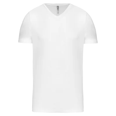 T-shirt manches courtes col V homme