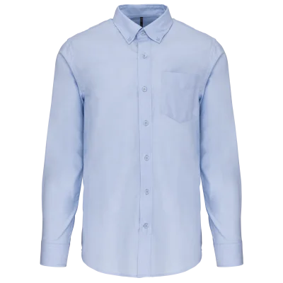Chemise Oxford manches longues