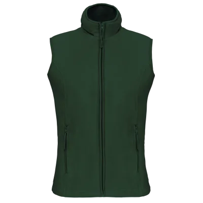 Bodywarmer micropolaire femme