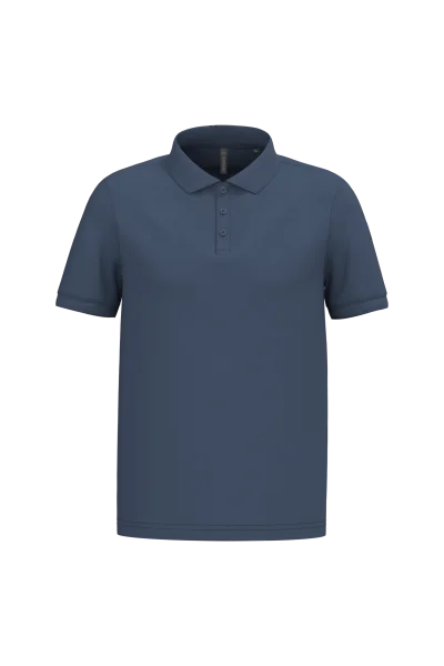 Polo piqué manches courtes homme