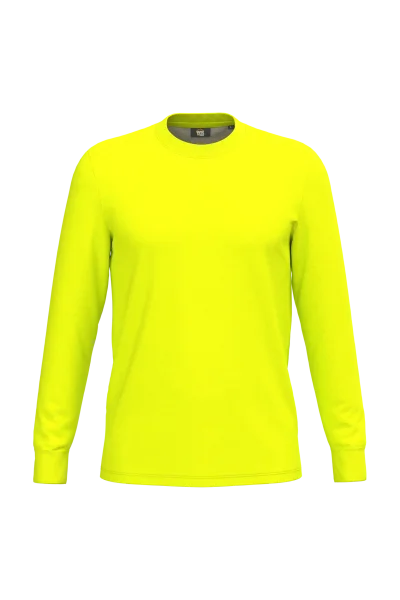 T-shirt unisexe écoresponsable manches longues coton/polyester