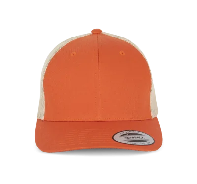 Casquette Trucker modèle rétro - 6 panneaux