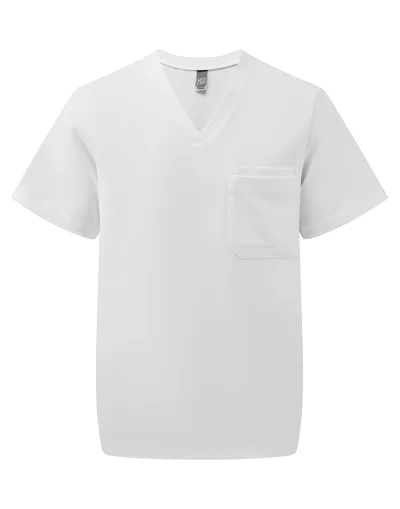 Tunique stretch manches courtes homme