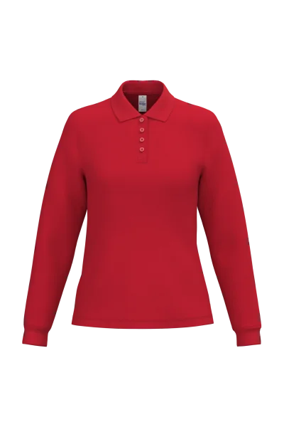 Polo piqué LSL femme