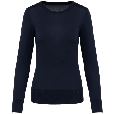 Pull Supima® col rond femme