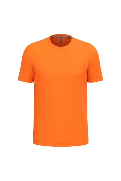 T-shirt col rond manches courtes homme