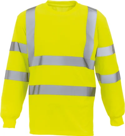 T-shirt haute visibilité manches longues