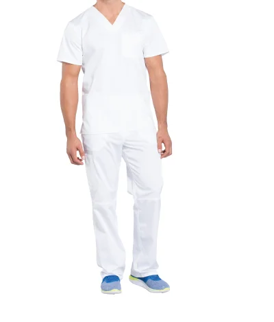 Haut col V homme