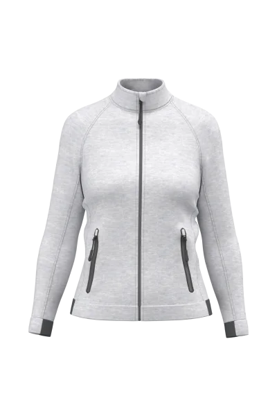 Veste à col montant femme