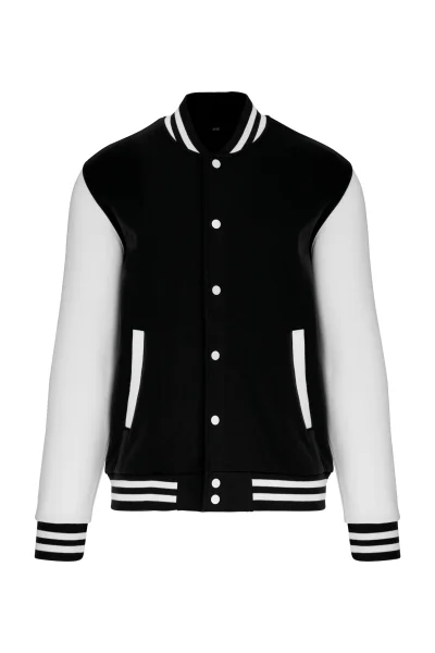 Blouson molleton teddy unisexe