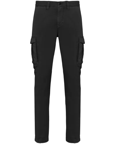 Pantalon cargo écoresponsable délavé homme