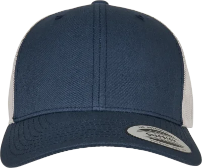 Casquette retro trucker bicolore