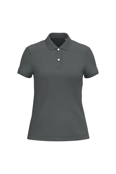 Polo écoresponsable maille piquée femme