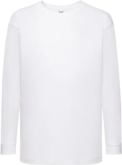 T-shirt enfant manches longues Valueweight (61-007-0)
