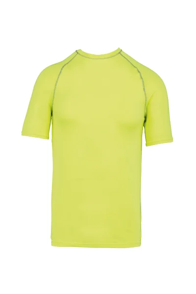 T-shirt technique à manches courtes avec protection anti-UV unisexe