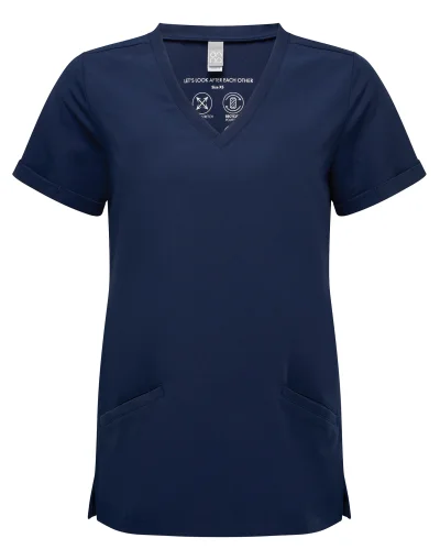 Tunique stretch manches courtes femme