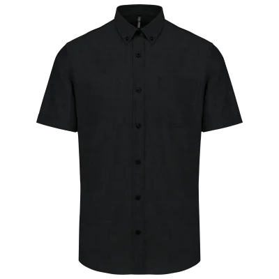 Chemise Oxford manches courtes