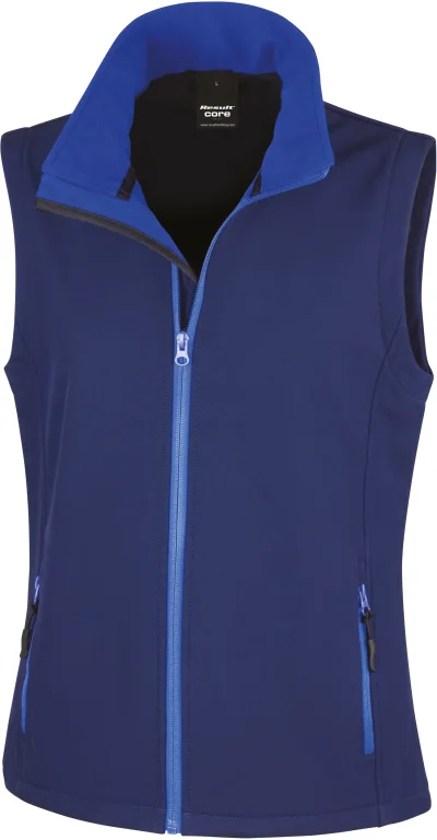 Bodywarmer Softshell Femme Printable