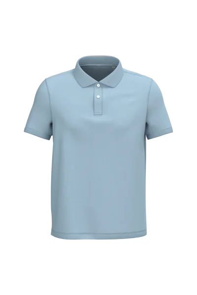Polo écoresponsable maille piquée homme
