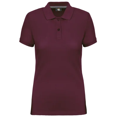 Polo manches courtes femme
