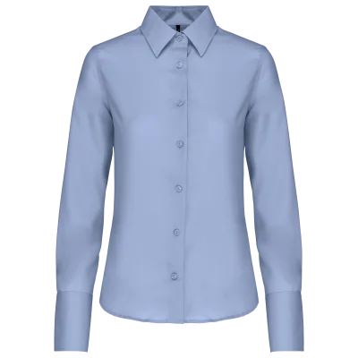 Chemise manches longues sans repassage femme