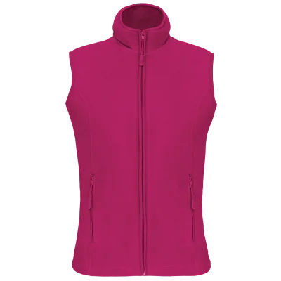 Bodywarmer micropolaire femme