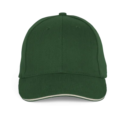 Casquette Baseball avec sandwich - 6 panneaux
