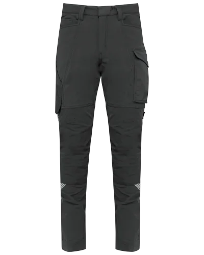Pantalon léger stretch recyclé multipoches unisexe