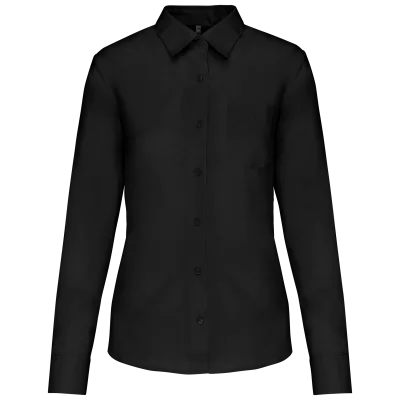 Chemise popeline polycoton entretien facile femme