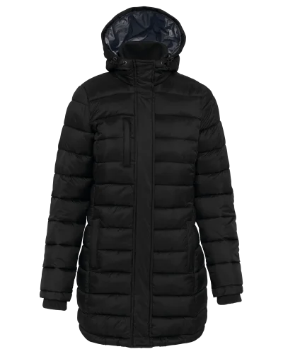 Parka doudoune légère à capuche femme