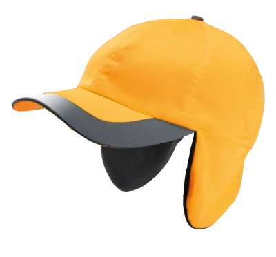 Casquette hiver fluorescente - 6 panneaux