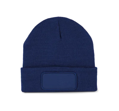 Bonnet avec patch