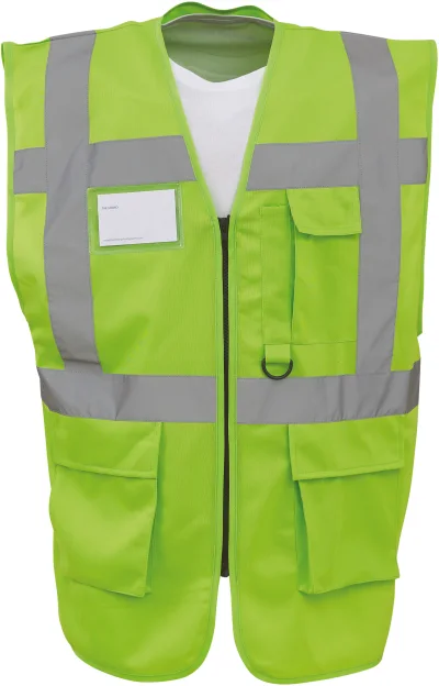 Gilet multifonction haute visibilité