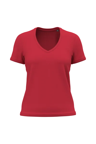 T-shirt BIO150 col V femme