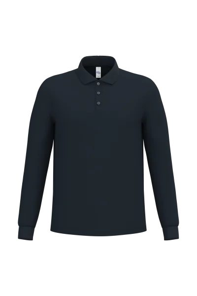 Polo piqué LSL homme