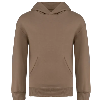 Sweat-shirt écoresponsable à capuche oversize enfant