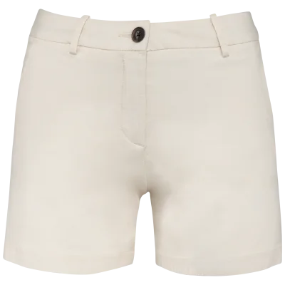 Bermuda chino écoresponsable femme