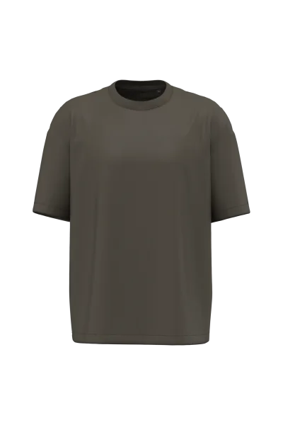 T-shirt unisexe oversize manches courtes