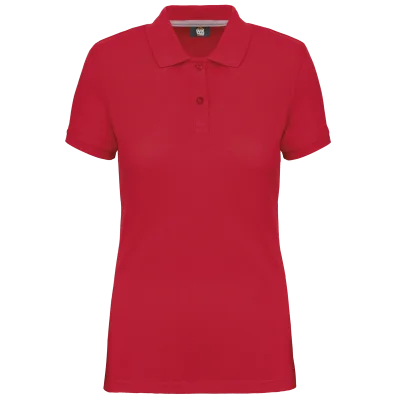 Polo manches courtes femme