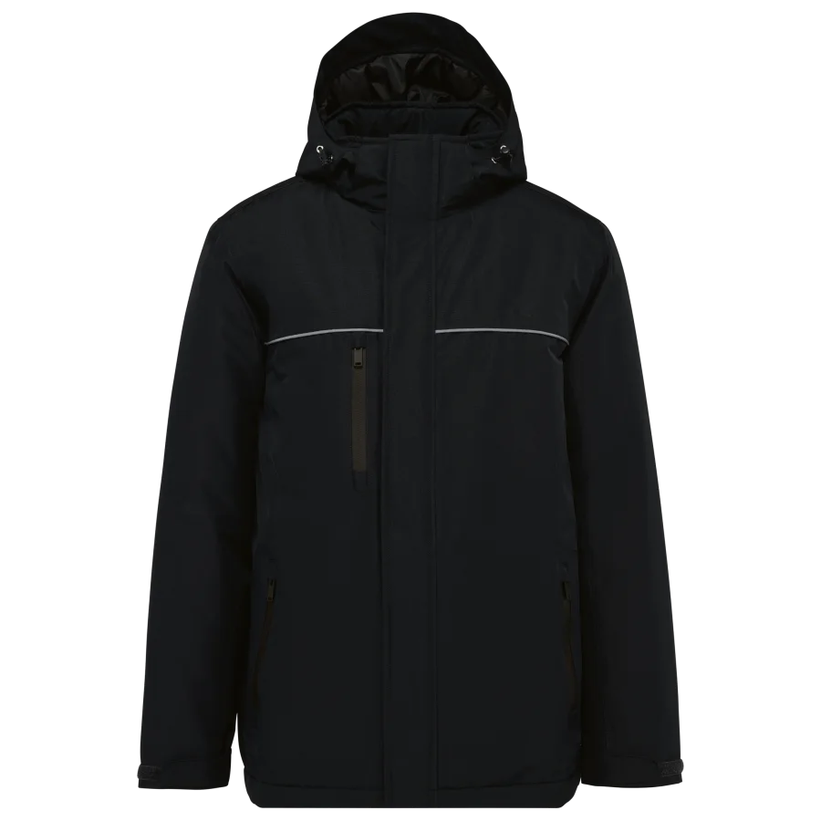 Parka performance à capuche unisexe